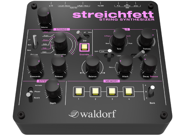 Waldorf Streichfett - desktop synthmodul String Synthesizer
