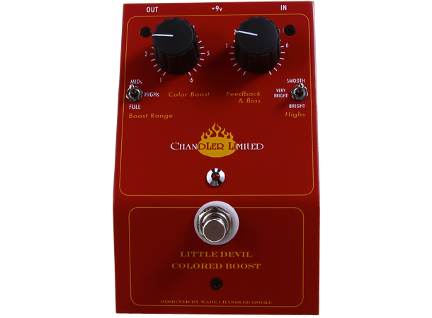 Chandler Little Devil Bost Pedal Pedal LD Colored Boost