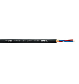 Cordial m kabel audio CMK 222 (100meter) High Performance kabel, tvunnet/flettet