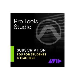AVID Pro Tools STUDIO Ny leie 1 år EDU 1 års ny leie for EDU Studenter & lærere