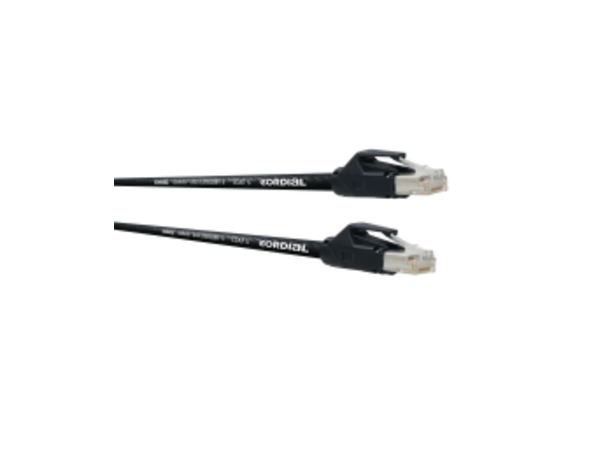 Cordial CAT5 kabel M-M  2,5m ENCORE fleksibel med flettet skjerm