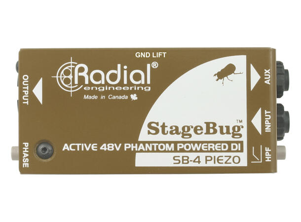 Radial Stagebug SB-4 Compact Active Piezo DI