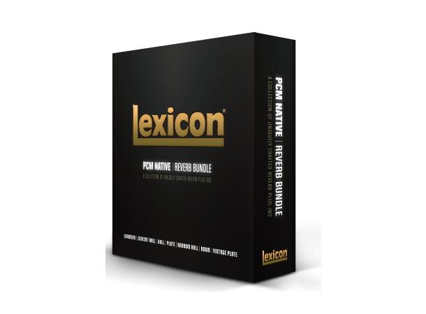 Lexicon PCM Native Reverb Plug-In Bundle Reverb/Effects Processor plugin