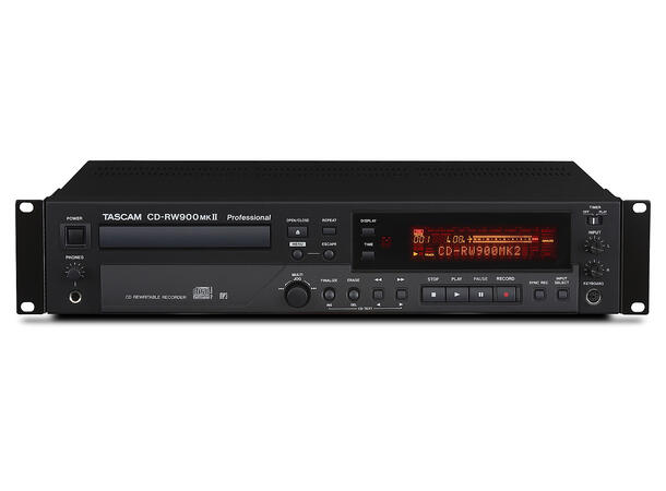 TASCAM CD-RW900SX Professional Audio CD Recorder