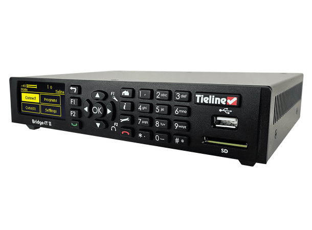 Tieline Bridge-IT II audio Codec POINT TO POINT, MULTIPOINT AND AAC