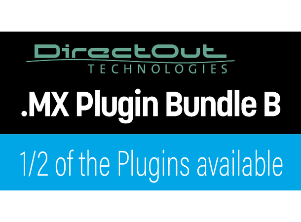 Direct Out PRODIGY.MX PluginBundle C All the Plugins available for PRODIGY.MX