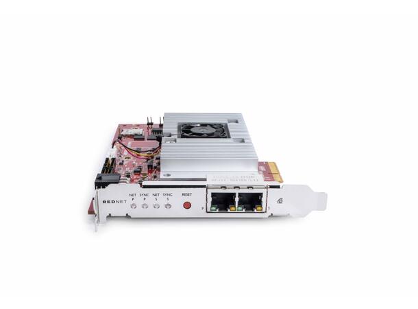 Focusrite RedNet PCIeNX lydkort Dante 128 kanaler I/O, PCIe, Dante, AES67