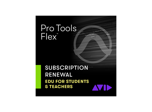 AVID Pro Tools ULTIMATE leie RNW1 år EDU Leiefornyelse 1 år for studenter& lærere