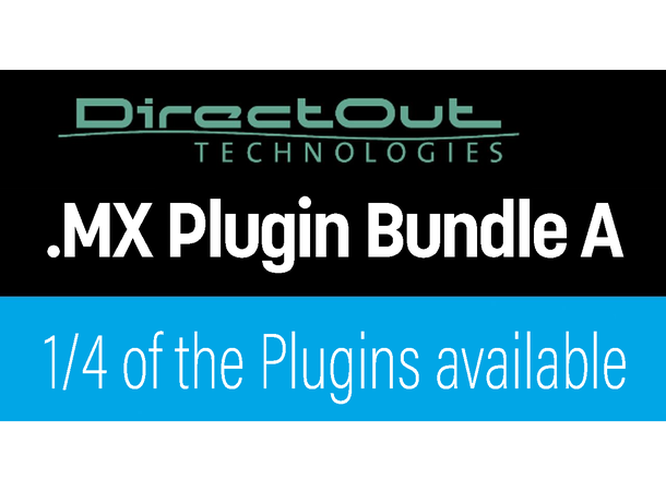 Direct Out PRODIGY.MX PluginBundle A 1/4 of the Plugins available for .MX
