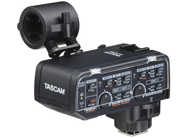 TASCAM CA-XLR2D-F XLR Microphone Adapter Fujifilm Cameras