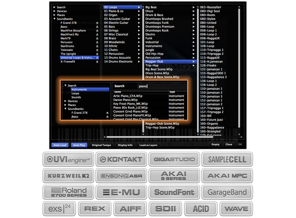 MOTU MachFive 3 Universal Sampler PC/Mac. Competitive Upgrade (Se liste)