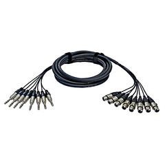 ALVA 8-XLR Female - 8-TRS 2 Meter Analog 8 p Multikabel Balansert XLR- TRS