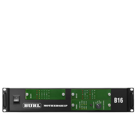Burl Audio B16 Mothership AD/DA Chassis 3 varianter:  DirgiLink, MADI, Dante, SG