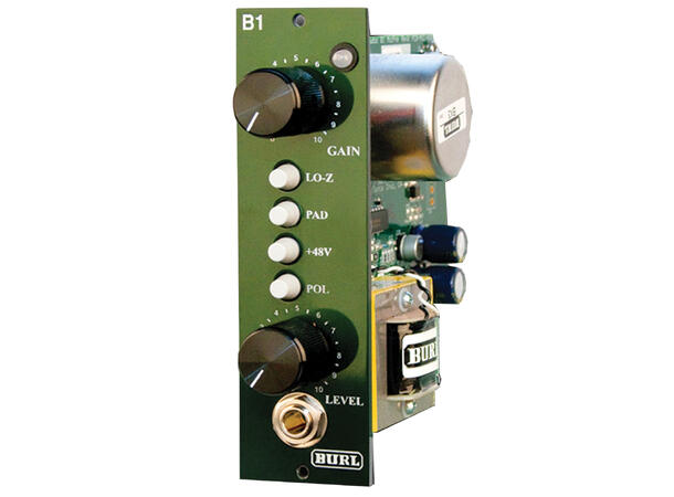 Burl Audio B1 Mikrofonforsterker 500 serie Micpre  Nickel transformer