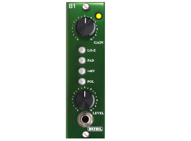Burl Audio B1 Mikrofonforsterker 500 serie Micpre  Nickel transformer 