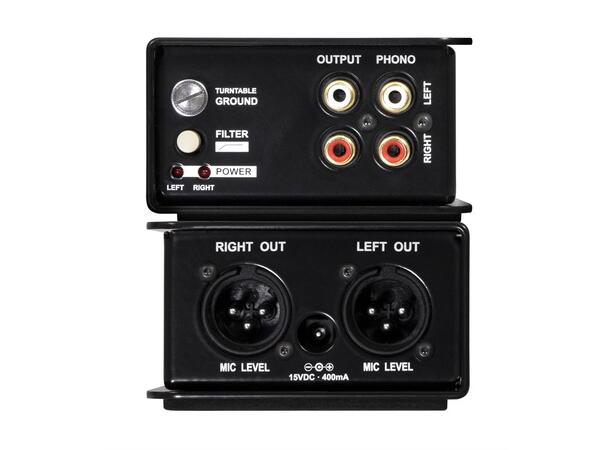 Radial J33 Turntable Direct Box A DI box for your turntables 
