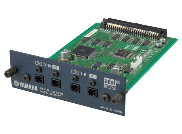 YAMAHA MY16AT 16-ch ADAT I/O card. Dual optical I/O 