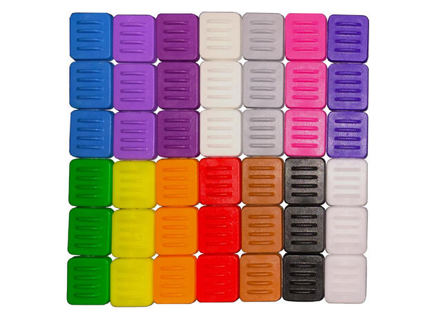 Aaton Digital Fargede fadere Set of 13 colored magnetic sliders