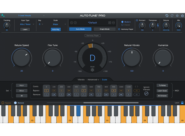 Antares AutoTune®  Pro 11 AutoTune plugin Native 