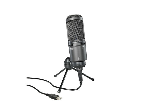 Audio-Technica AT-2020 USB+ Studiomikrofon, USB pluss versjon