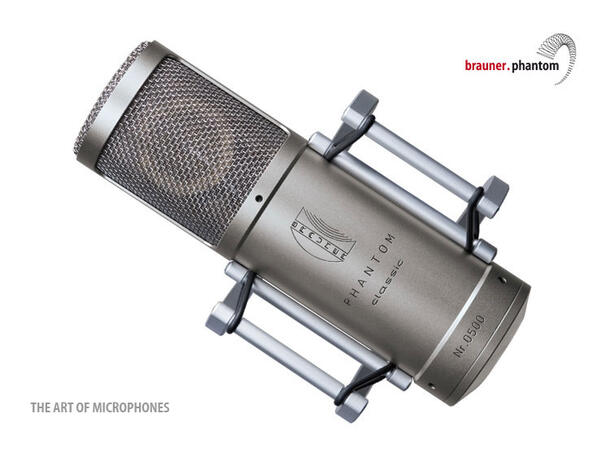 Brauner Phantom Classic BMS-2 oppheng, alu-case, Vovox® XLR 5m 