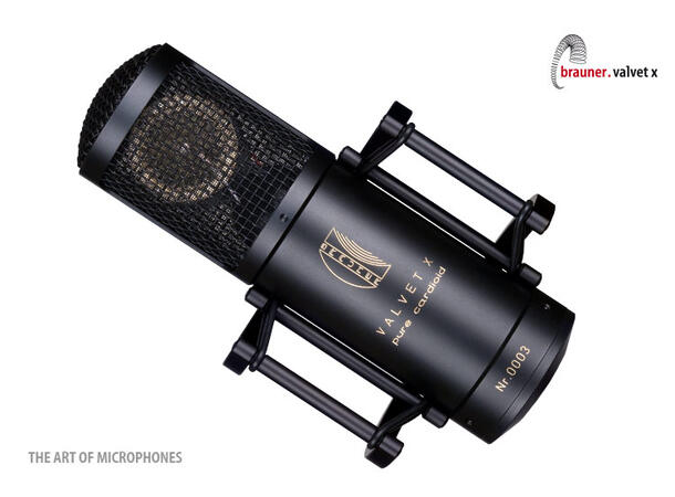Brauner Valvet X (Pure cardioid) BMS-2, alu-case, Vovox TubeLink 7,5m XLR 
