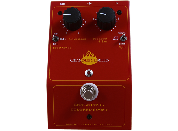Chandler Little Devil Bost Pedal Pedal LD Colored Boost 