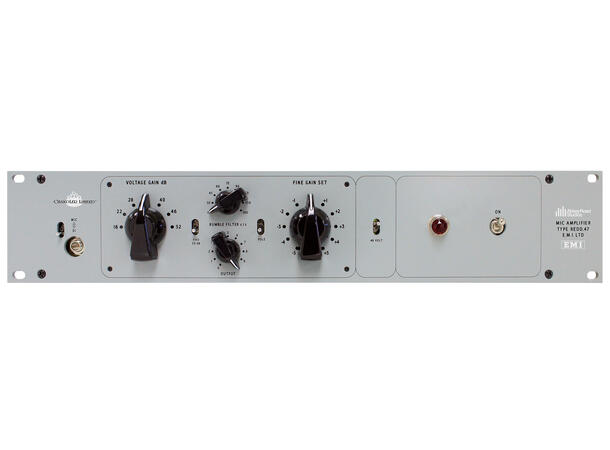 Chandler REDD.47 Mikrofonpreamp Abbey Road, Rør Mikrofonforsterker 