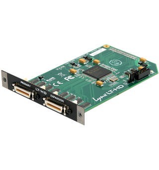 Lynx LT-HD ProTools I/O kort HD/HDX DigiLink kort for Aurora 8/16