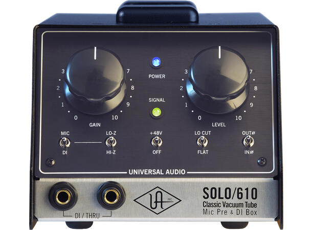 Universal Audio Solo/610 Classic Tube Single Channel Mic Pre 