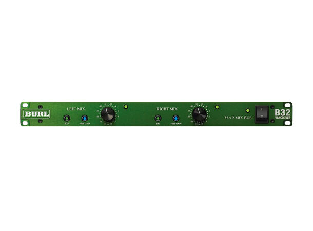 Burl Audio B32 Vancouver Summing Mikser Summeringsmikser 32 kanaler 
