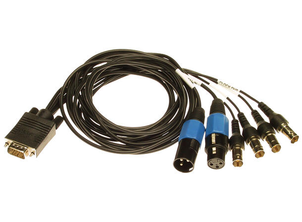 Lynx CBL-L22Sync Kabelsett E22 Synk 2 BNC/2 XLR til HD15,Word Clock I/O 