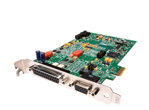 Lynx E22 Lydkort PCIe 2+2 IO 2 i/o analog, 2 i/o AES/EBU og S/PDIF