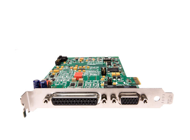 Lynx E22 Lydkort PCIe 2+2 IO 2 i/o analog, 2 i/o AES/EBU og S/PDIF