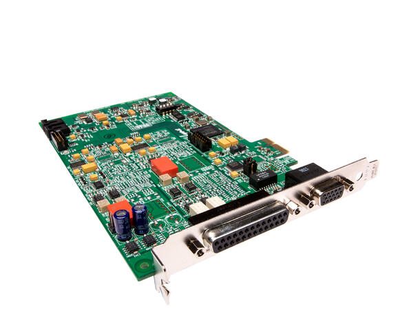 Lynx E22 Lydkort PCIe 2+2 IO 2 i/o analog, 2 i/o AES/EBU og S/PDIF