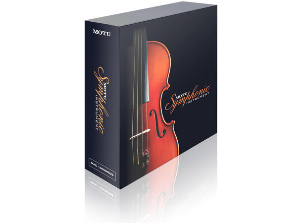 MOTU Symphonic Instrument MSI Symfoniorkesterlyder PC/Mac 