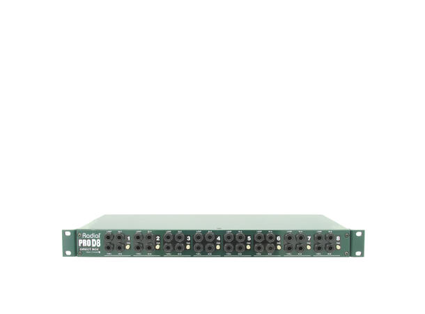 Radial ProD8 DI Rackmount DI 8 kanaler 