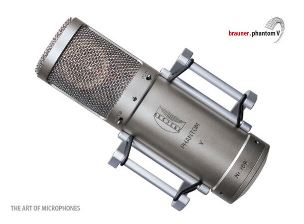 Brauner Phantom V BMS-2 oppheng, alu-case, Vovox® XLR 5m 