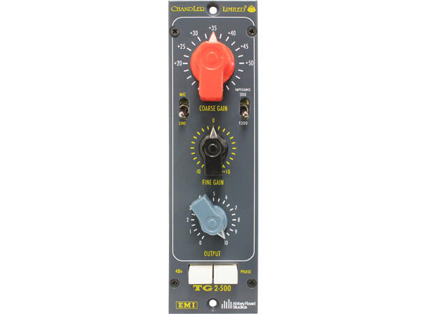 Chandler TG2-500 Mikrofonpreamp. 500 serie Micpre, TG quality 