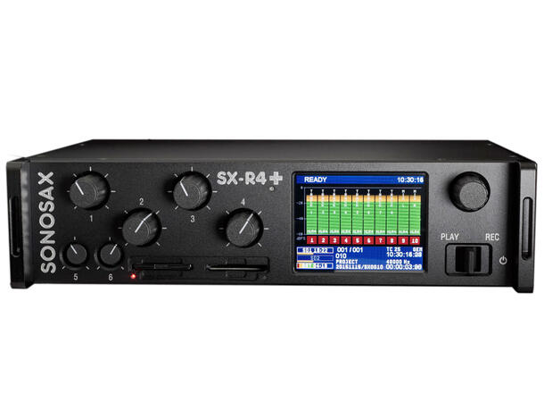 SONOSAX SX-R4+ 16 spor Recorder Dual Slot for SD