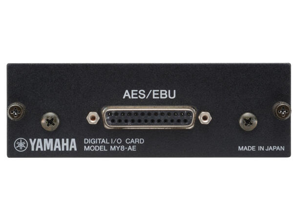 YAMAHA MY8-AE 8-ch AES/EBU I/O card 25-pin D-sub