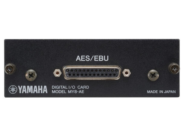 YAMAHA MY8-AE 8-ch AES/EBU I/O card 25-pin D-sub 