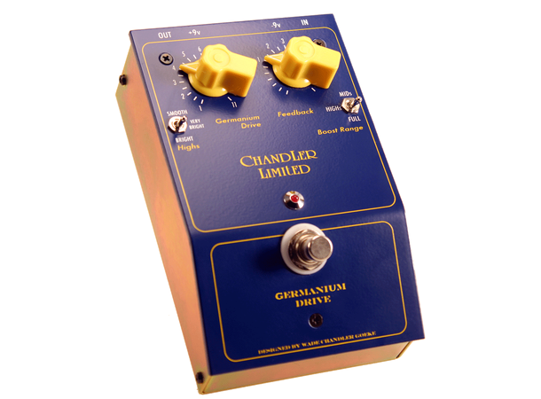 Chandler Germanium Drive Pedal Pedal Germanium-lyden Live!