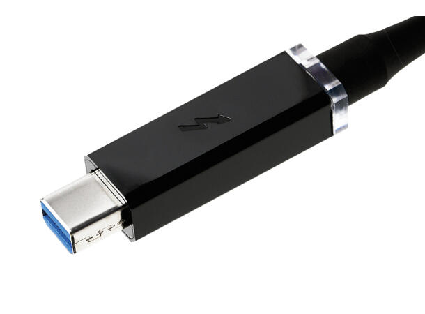 Corning Thunderbolt 2 optical cable 10m Thunderbolt 2 kabel for lange strekk 