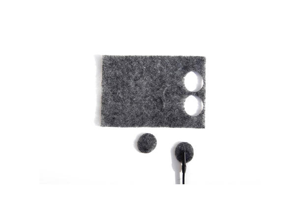 RYCOTE Undercovers Grå 100-Pack for use with Lavalier mics