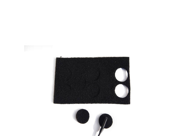 RYCOTE Undercovers Svart 100-Pack for use with Lavalier mics 