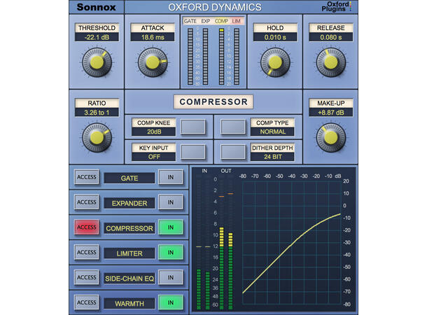 Sonnox Elite Collection HDX EQ, Dyn, Infl, TMod, Rev, Limiter, SuprE