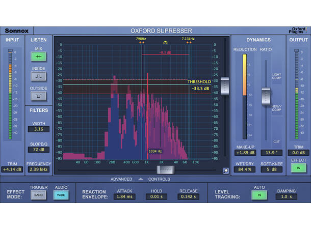 Sonnox Elite Collection HDX EQ, Dyn, Infl, TMod, Rev, Limiter, SuprE