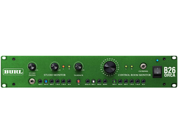 Burl Audio B26-ORCA Monitorkontroller 6 Stereo Input Control Room monitor 