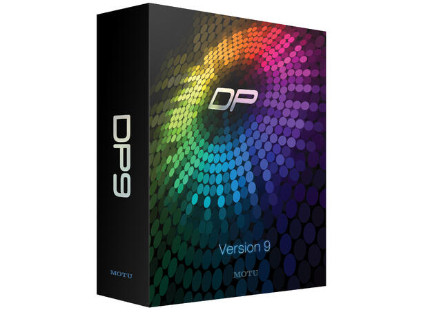 MOTU Digital Performer 9 Comp.UPG/EDU Bytt fra konkurrrerende DAW(betingelser) 